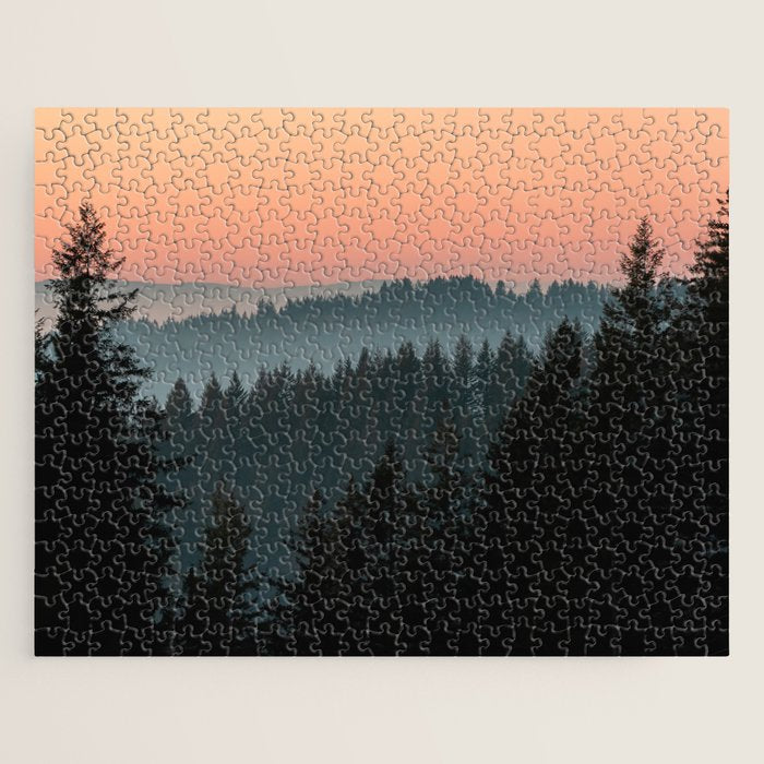 PNW Sunset Jigsaw Puzzle Gallery Image 1