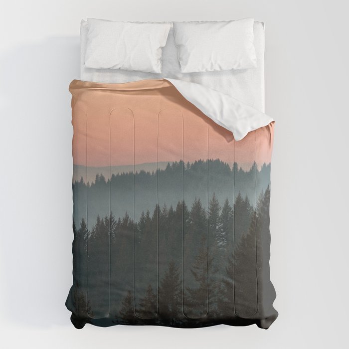 PNW Sunset Comforter Gallery Image 6