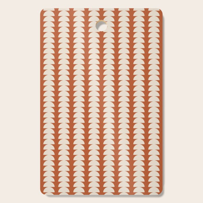 Maude Pattern - Vintage Orange Cutting Board Gallery Image 1