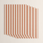 Maude Pattern - Vintage Orange Wrapping Paper Gallery Image 3