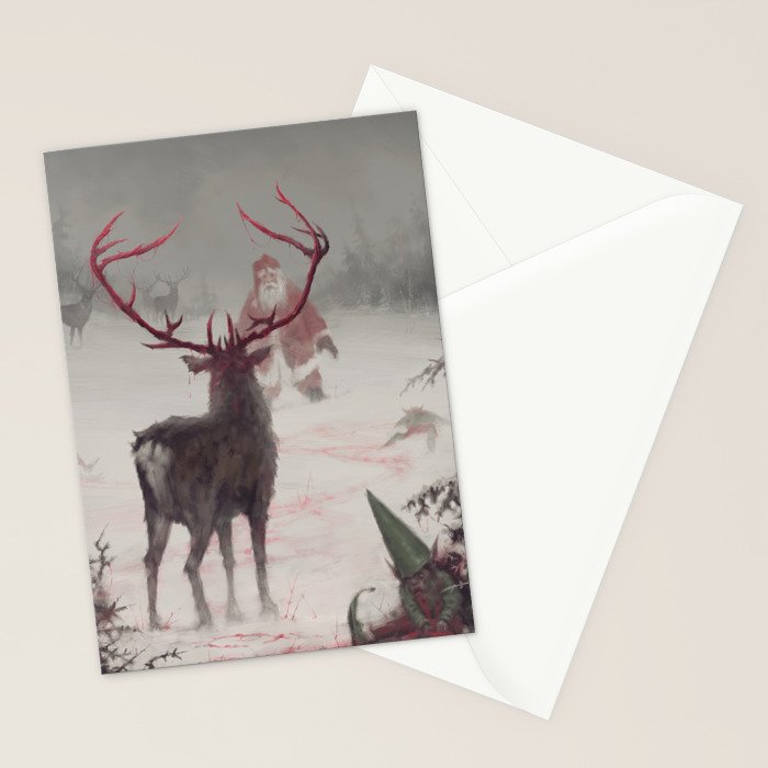 Rudolph uprising Stationery Card Gallery Image 2