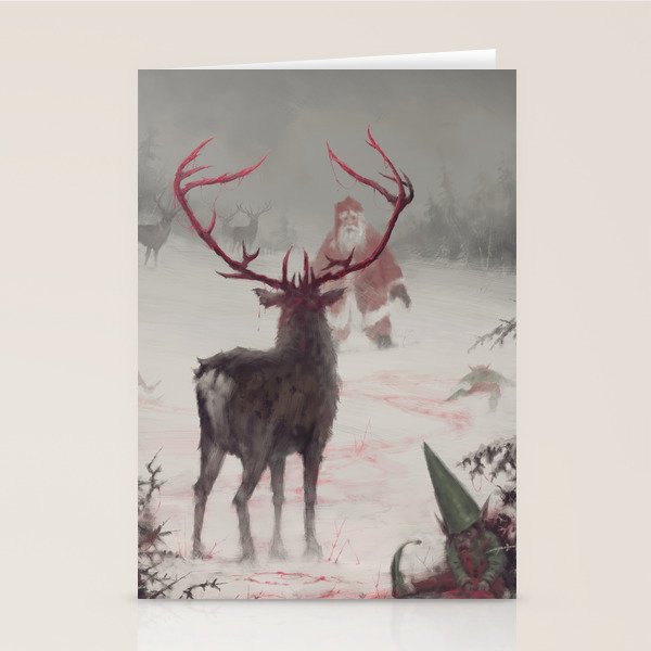 Rudolph uprising Stationery Card Gallery Image 1