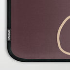 Abstract Line Art Cat 3 Laptop Sleeve Gallery Image 3