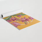 Flowers in Black Vase 2 Yoga Mat Gallery Image 2