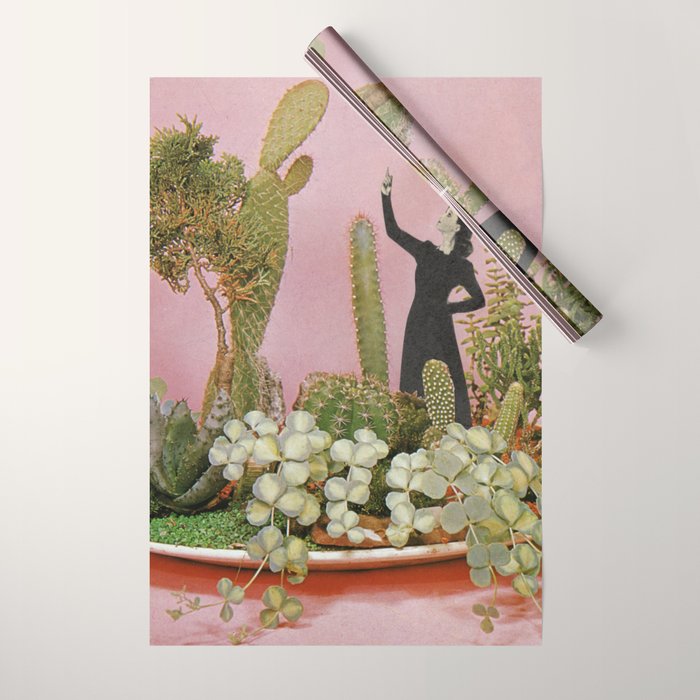 The Wonders of Cactus Island Wrapping Paper Gallery Image 1