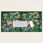 Baby Goat Garden Desk Mat Gallery Image 1