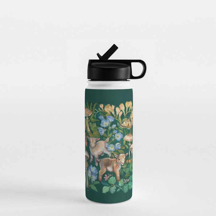 Baby Goat Garden Water Bottle Gallery Image 1