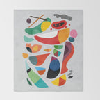 Still life from god's kitchen Throw Blanket Gallery Image 2