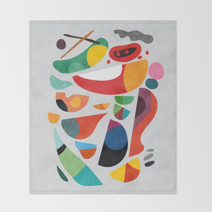 Still life from god's kitchen Throw Blanket Gallery Image 2