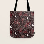 Cowboys and Cacti - manzanita brown Tote Bag Gallery Image 1