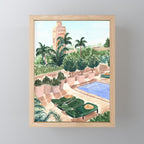 Moroccan Hotel Mini Art Print Gallery Image 1