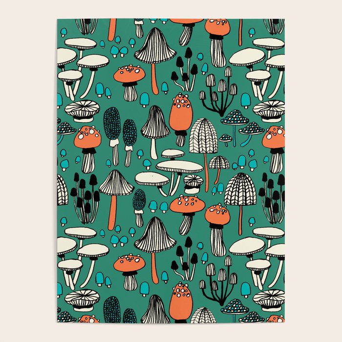 Mushroom Poster Gallery Image 4