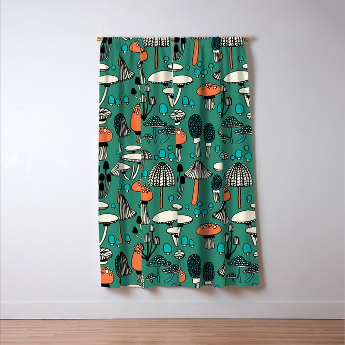 Mushroom Window Curtain Gallery Image 3