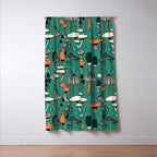 Mushroom Window Curtain Gallery Image 3