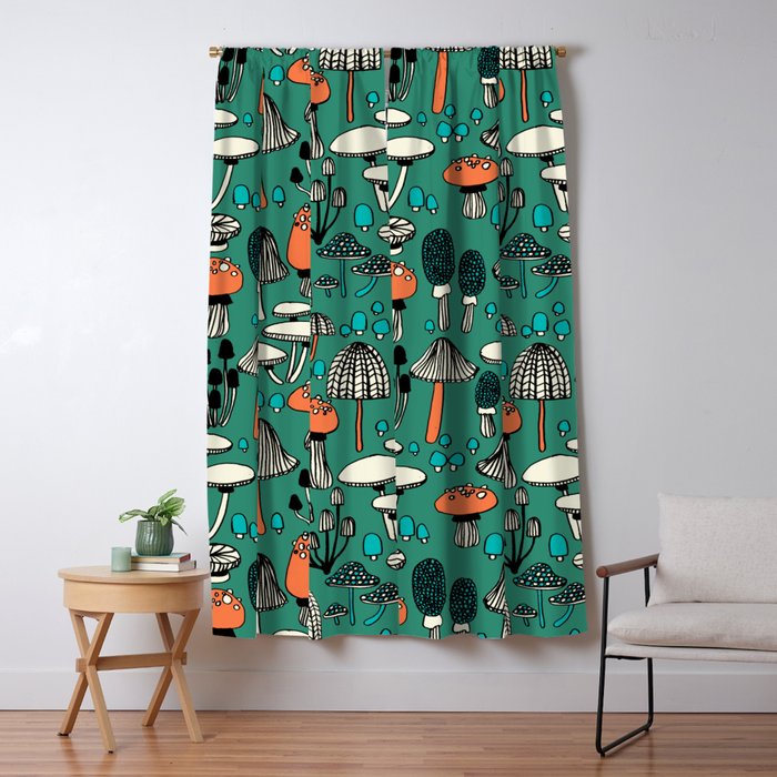 Mushroom Window Curtain Gallery Image 5