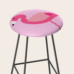 Geometric flamingo Stool Gallery Image 2