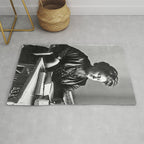 Portrait of Doctor Maria Montessori (1870-1952) Rug Gallery Image 1