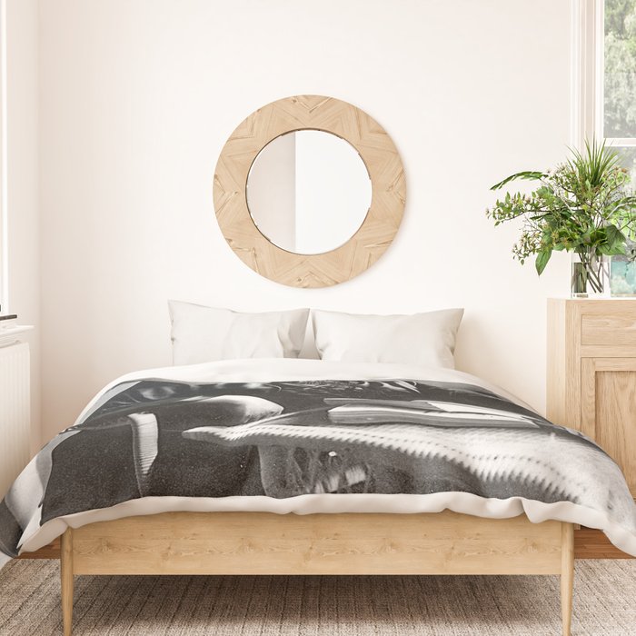Portrait of Doctor Maria Montessori (1870-1952) Duvet Cover Gallery Image 3
