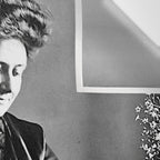 Portrait of Doctor Maria Montessori (1870-1952) Wall Tapestry Gallery Image 3