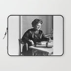Portrait of Doctor Maria Montessori (1870-1952) Laptop Sleeve Gallery Image 1