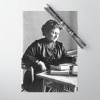 Portrait of Doctor Maria Montessori (1870-1952) Wrapping Paper Gallery Image 1