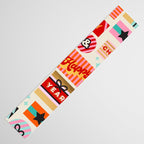 Retro Christmas Gift pattern with Season's Greetings Table Runner Gallery Image 3