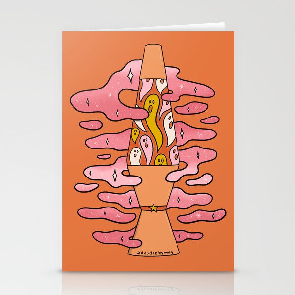 Spooky Lava Lamp Stationery Card Gallery Image 2