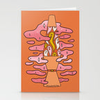Spooky Lava Lamp Stationery Card Gallery Image 2