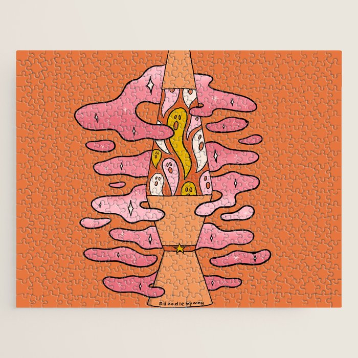 Spooky Lava Lamp Jigsaw Puzzle Gallery Image 1