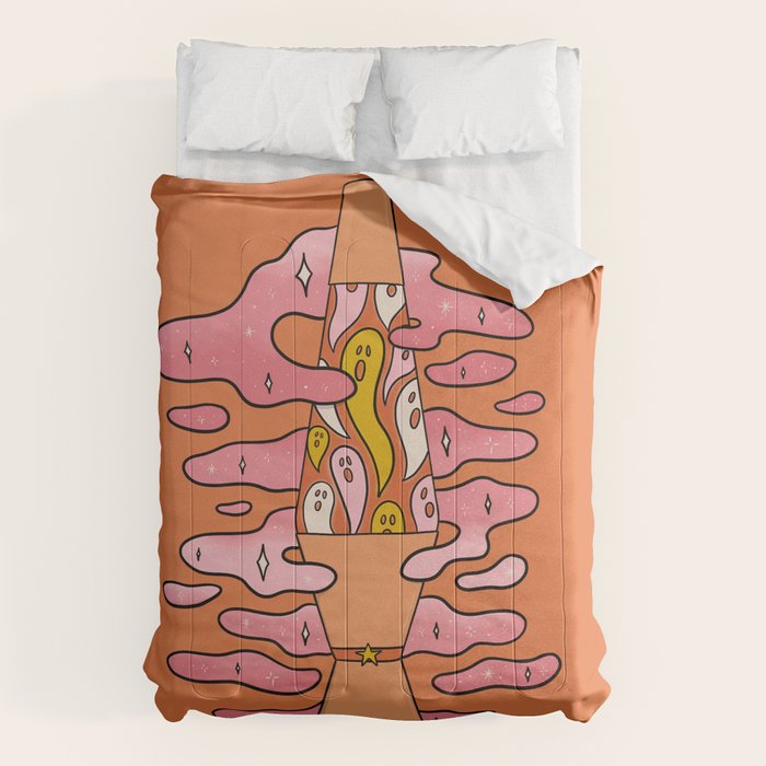 Spooky Lava Lamp Comforter Gallery Image 6
