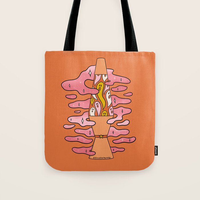 Spooky Lava Lamp Tote Bag Gallery Image 1