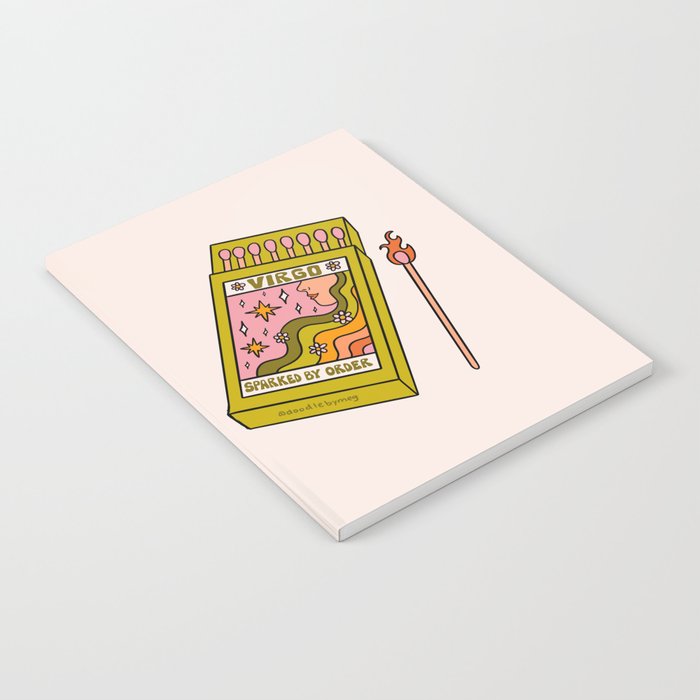 Virgo Matchbox Notebook Gallery Image 2