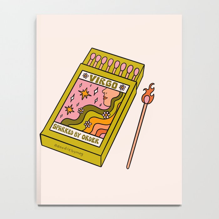 Virgo Matchbox Notebook Gallery Image 4