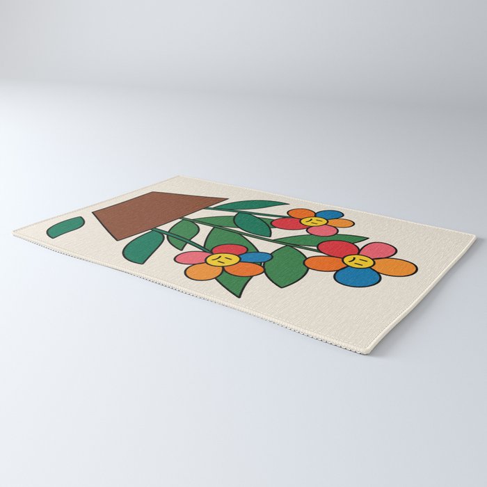 The True Reality / Flowers Rug Gallery Image 3
