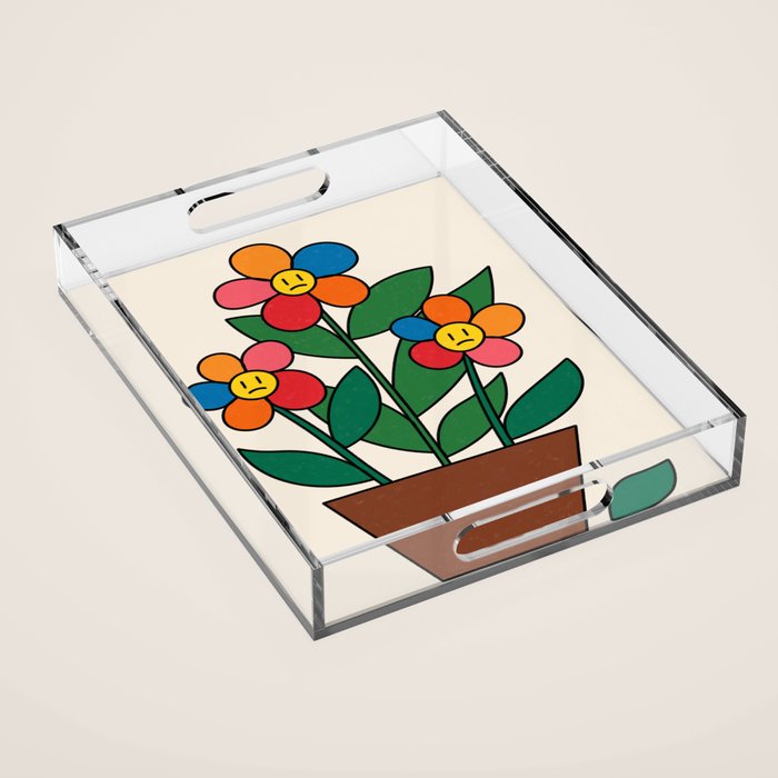 The True Reality / Flowers Acrylic Tray Gallery Image 1