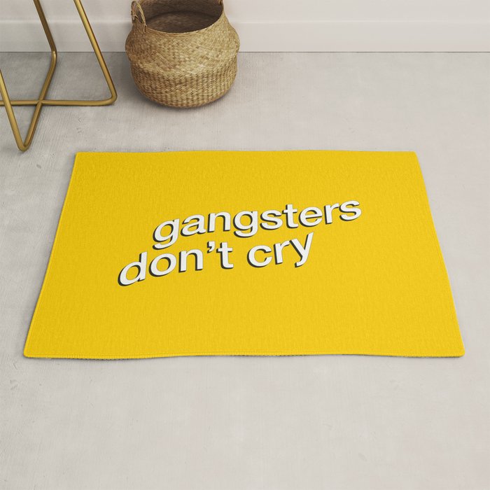 Gangsters Don't Cry Rug Gallery Image 1