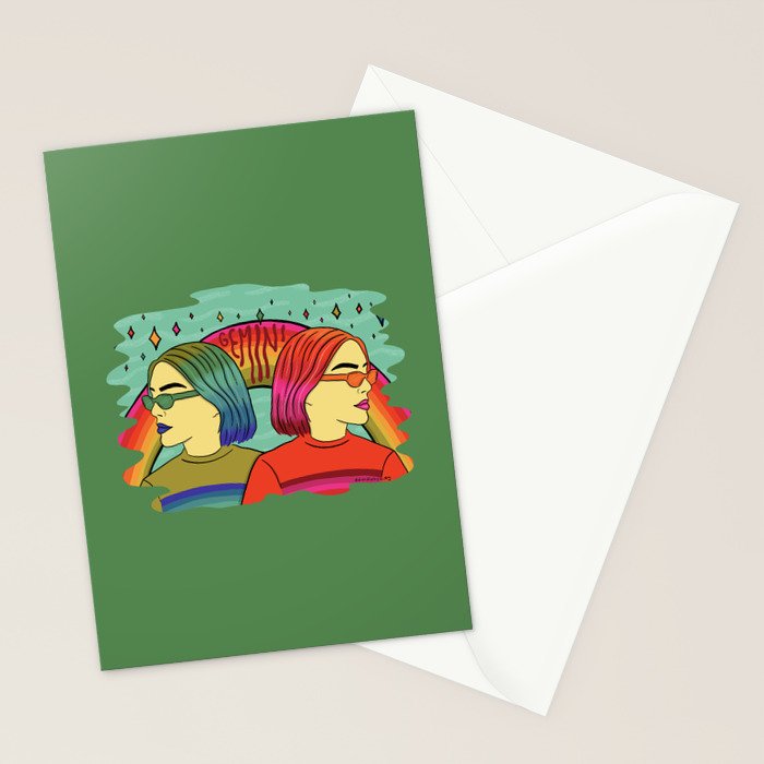 Gemini Stationery Card Gallery Image 2