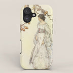 Art by Arthur Rackham from "PeterPan in Kensington Gardens," 1906 iPhone Case Gallery Image 1