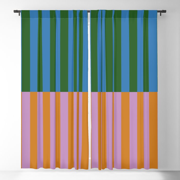 Abstraction_GEOMETRIC_STRIPE_LINE_COLORFUL_POP_ART_0701L Window Curtain Gallery Image 5
