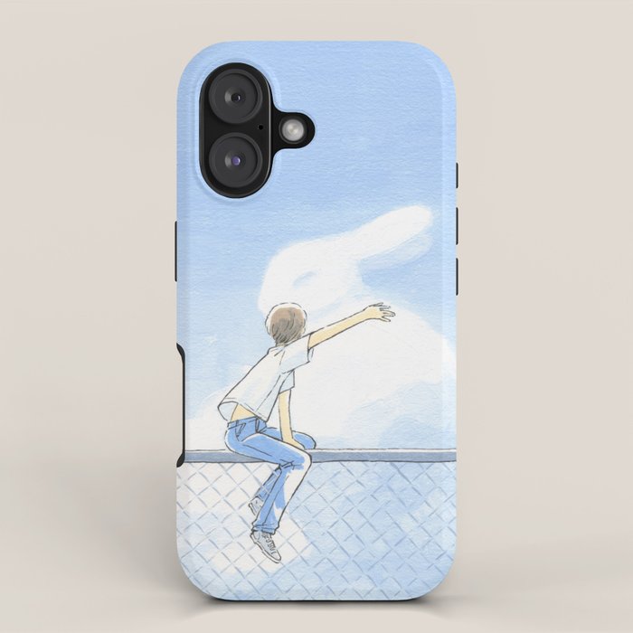 stroking a bun in the sky iPhone Case Gallery Image 1