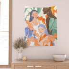 Summer Ladies Wall Tapestry Gallery Image 2