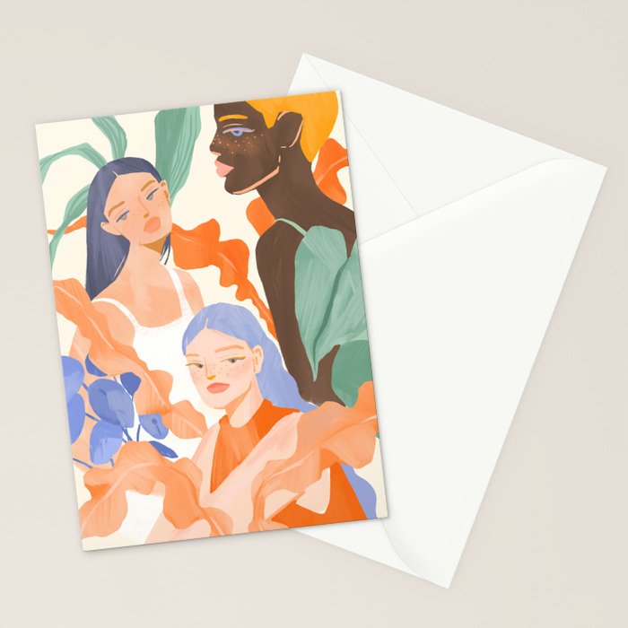 Summer Ladies Stationery Card Gallery Image 2