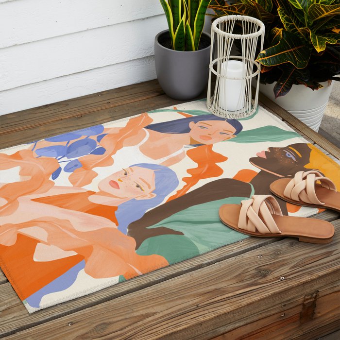 Summer Ladies Outdoor Rug Gallery Image 2