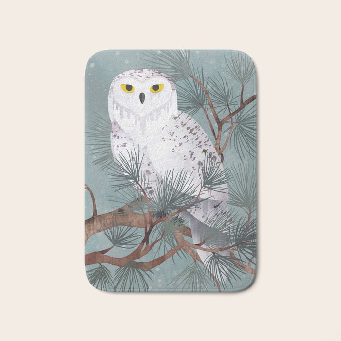 Snowy Bath Mat Gallery Image 1