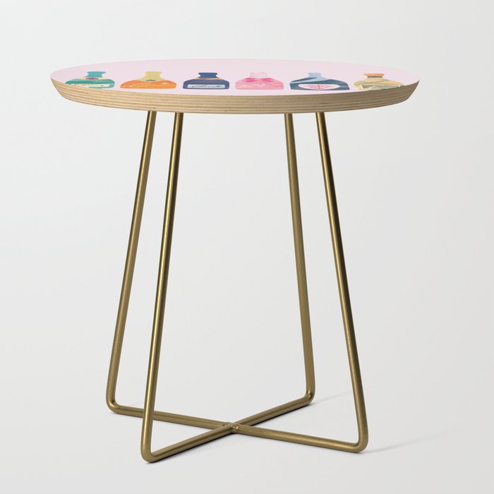 Champagne Bottles - Pink Ver. Side Table Gallery Image 1