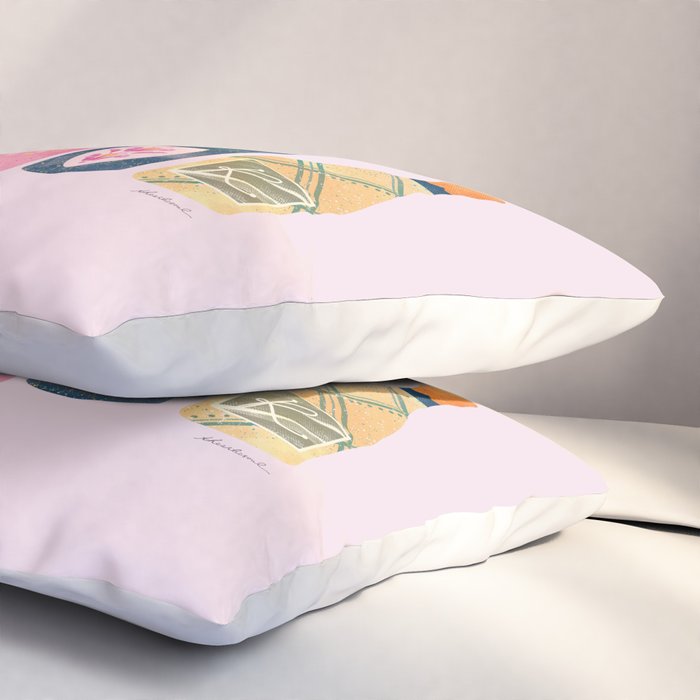 Champagne Bottles - Pink Ver. Pillow Sham Gallery Image 3