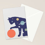 Cat Landscape 51 Stationery Card Gallery Image 2