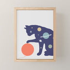 Cat Landscape 51 Mini Art Print Gallery Image 1