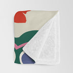 Flora Harmony Throw Blanket Gallery Image 3