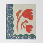 Flora Harmony Throw Blanket Gallery Image 2